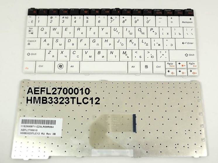 Клавиатура Lenovo S10-3T S10 3t Новая Оригинал AEFL2700010