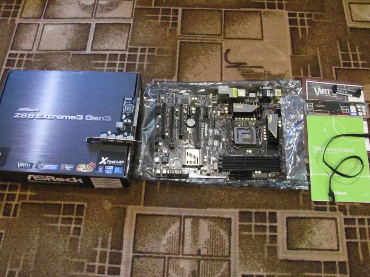 Игровая ASRock Z68 EXTREME3 GEN3 (s1155, Intel Z68, 2 x PCI-E 3.0 x16)