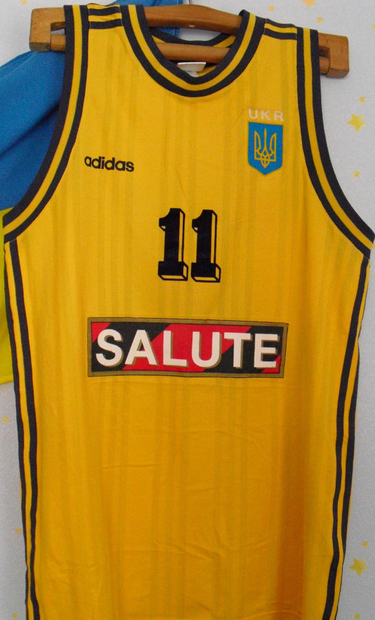 Баскетбольная форма Adidas сборной Украины