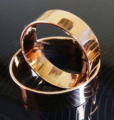 Обручальные кольца 585 пробы Американка (7 мм)