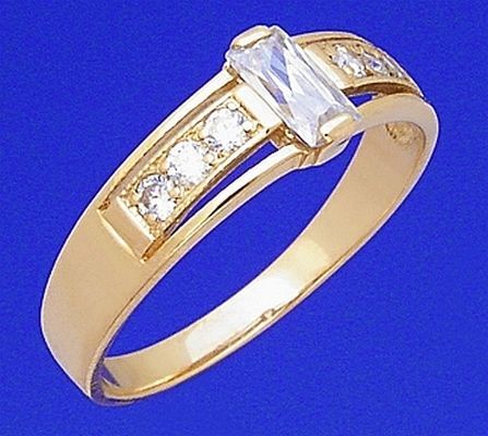 Кольцо золото 585 пробы (20243)