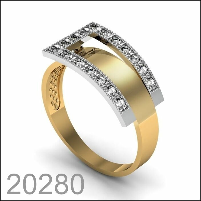 Кольцо золото 585 пробы высшее качество! (20280)