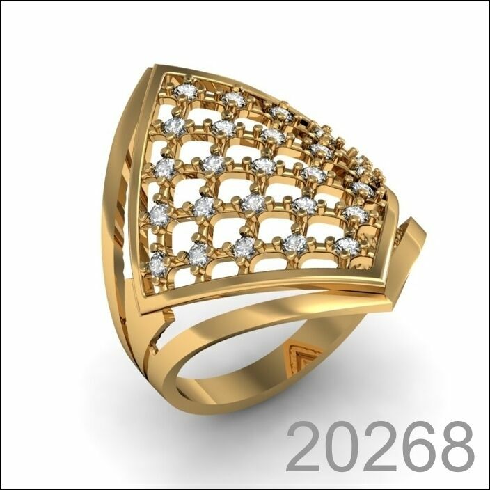 Кольцо золото 585 пробы высшее качество! (20268)