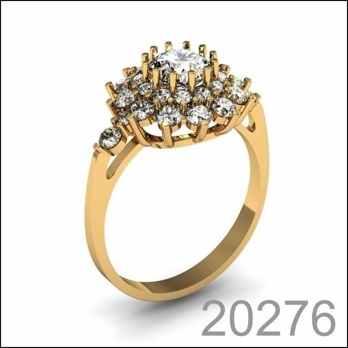 Кольцо золото 585 пробы любой размер! (20276)