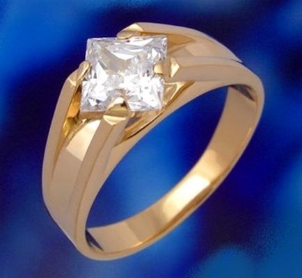 Золотое кольцо 585 пробы (20041)