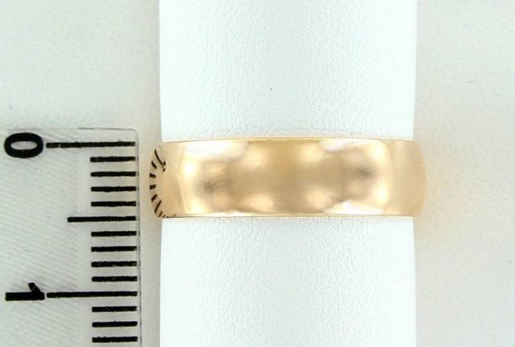 Обручальное кольцо золото 585 пробы (5 мм)