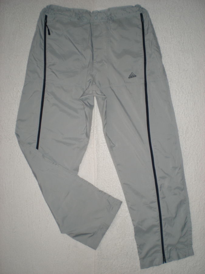 Adidas  брюки р.54-56 светло-серого цвета на рост 186 см.