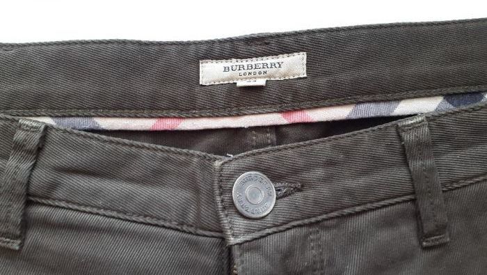 Твилловые брюки джинсы штаны burberry london оригинал 34 новые