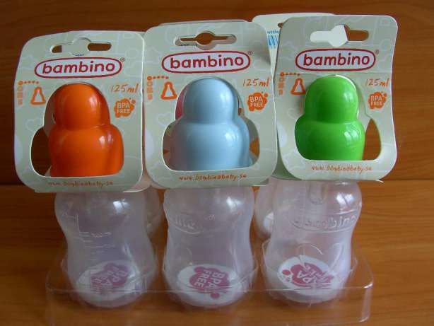 Bambino / Бамбино Бутылочки для кормления 125 ml. 40 грн.