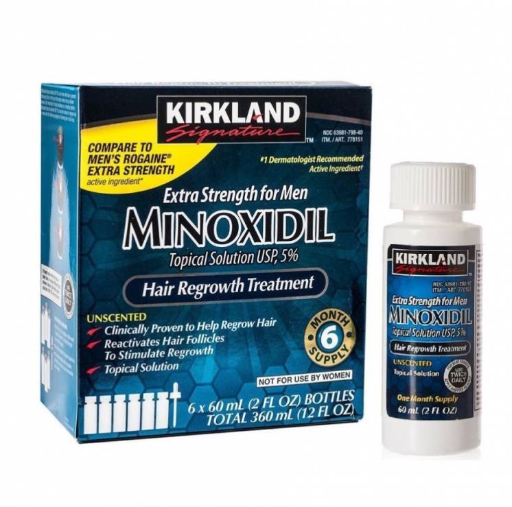Миноксидил 5% Киркланд Minoxidil Kirkland оригинал из США