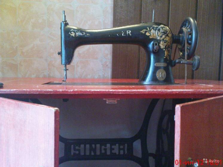 Продам или обмен,раритетная швейная машинка Singer. до1914г.
