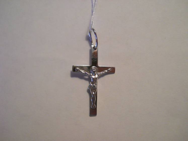 Серебрянный крестик (1,47 гр. серебро 925 пробы)