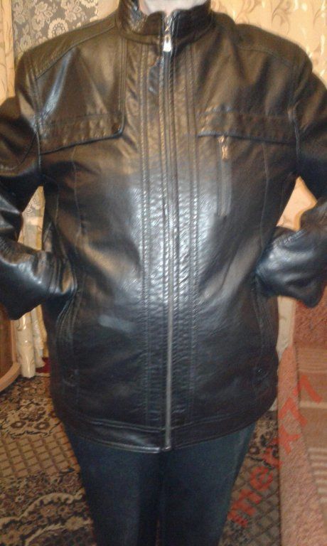 Мужская куртка, натуральная кожа, 50 р