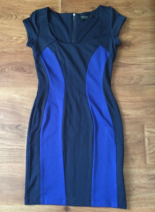 Платье сарафан Top Secret разм. 36 синее голубое