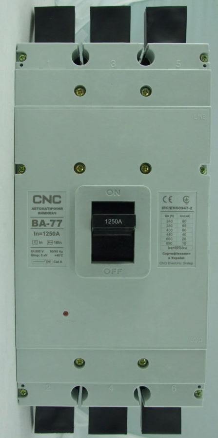 Автоматические выключатели ВА-78 800А-1250А