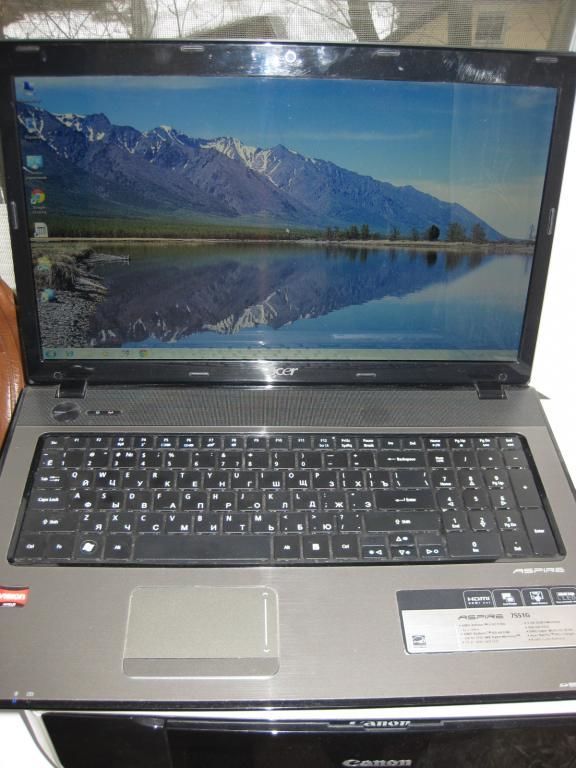 Ноутбук Acer Aspire 7551G 4 ядра,3 гиг, 500 винт