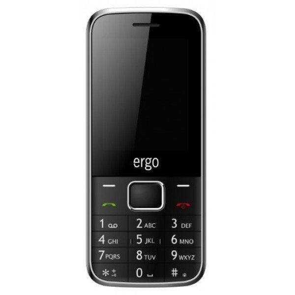 Мобильный телефон Ergo F240 Pulse Dual Sim Black
