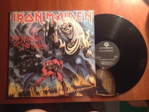 Виниловая пластинка Iron Maiden-The Number Of The Beast*1982