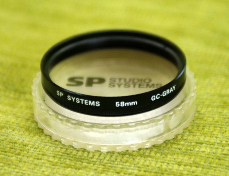 SP SYSTEMS 58mm  GC-GRAY JAPAN Градиентный фильтр