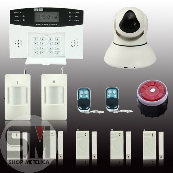 Видео сигнализация GSM Security Alarm System А67