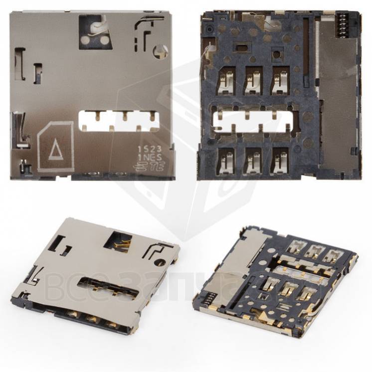 Коннектор SIM-карты для планшетов Samsung T211, T235 Galaxy Tab 4 7.0