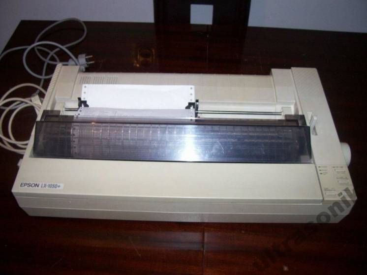 матричный принтер Epson LX-1050+ А3 формат + комп.