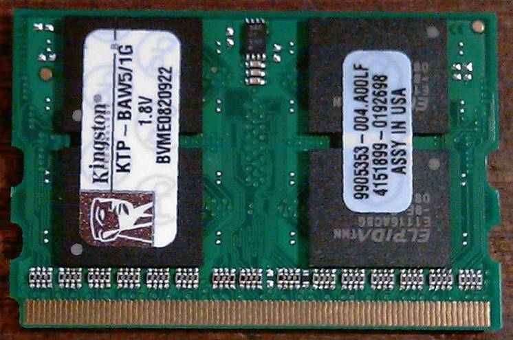 MicroDIMM микро димм DDR2 1GB Panasonic Fujitsu