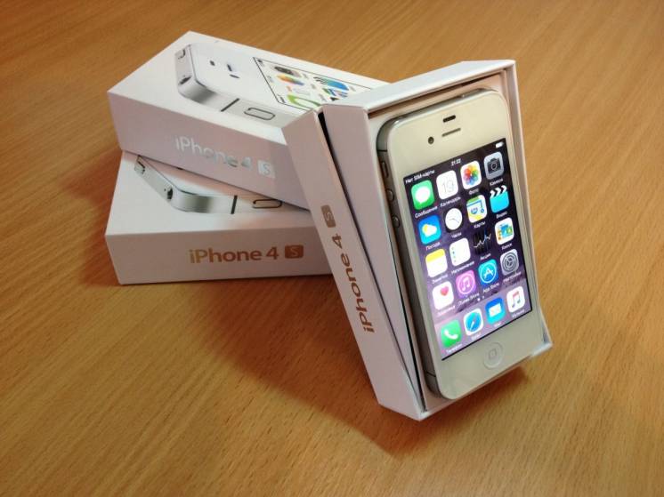 Iphone 4S 16GB White New,Original,NeverLock+Gifts. бесплатная доставка