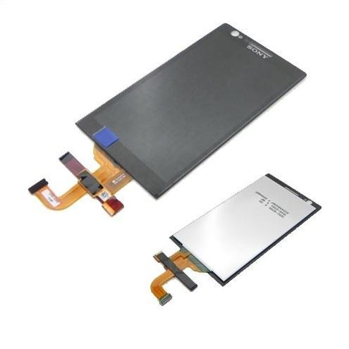 Sony LT22i Xperia P модуль дисплей с тачскрином черный