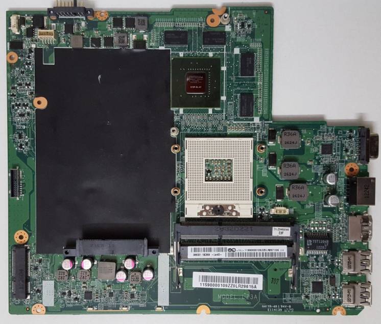 Материнская плата для ноутбука Lenovo Z580. Модель: Quanta LZ3A