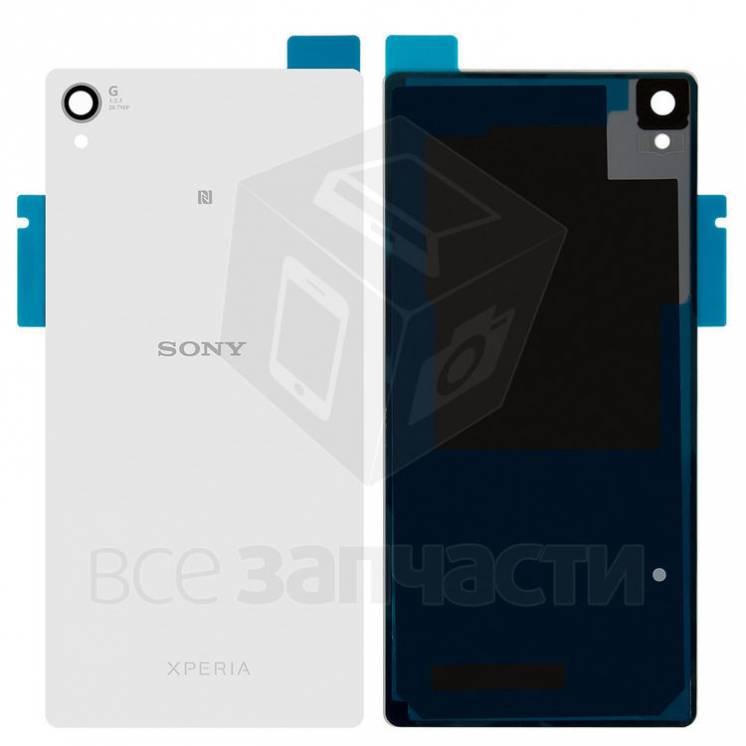 Задняя панель Sony D6603 Xperia Z3, D6643 Xperia Z3 Xperia Z3, белая