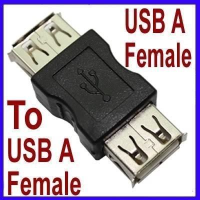 Переходник USB-мама - USB-мама (A-A)
