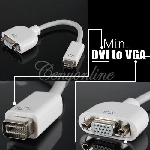 Mini DVI - VGA адаптер для Apple MacBook