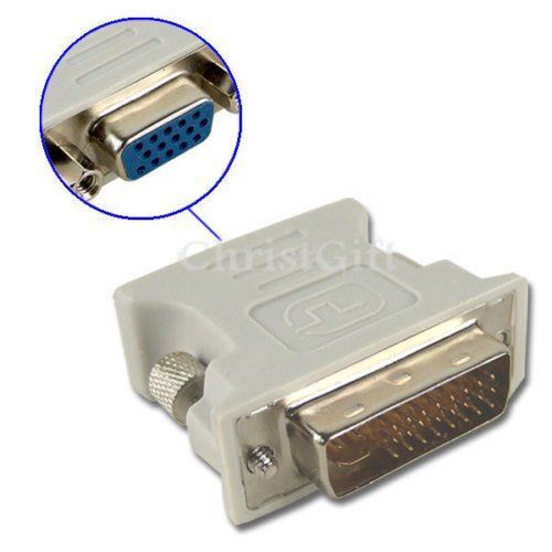 Переходник DVI-I (папа) - VGA (мама) 15 pin