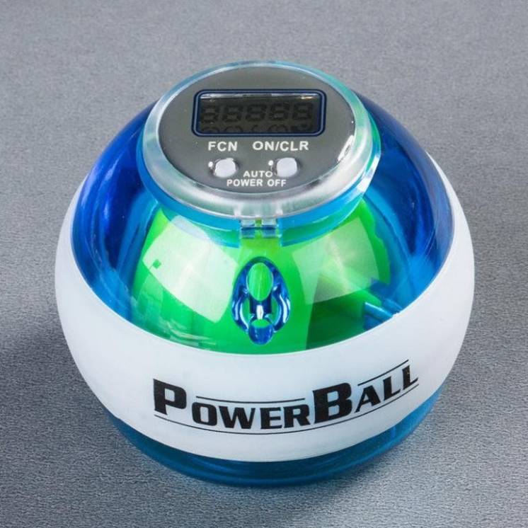 Кистевой тренажер Powerball Гироскоп + Счетчик LED