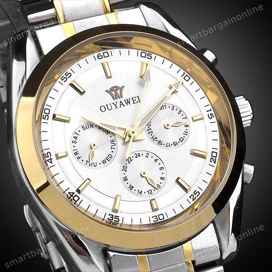 Часы с Автоподзаводом OUYAWEI - 4 циферблата Белые