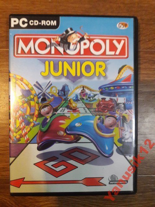 Игровой диск для PC CD (Monopoly Junior)