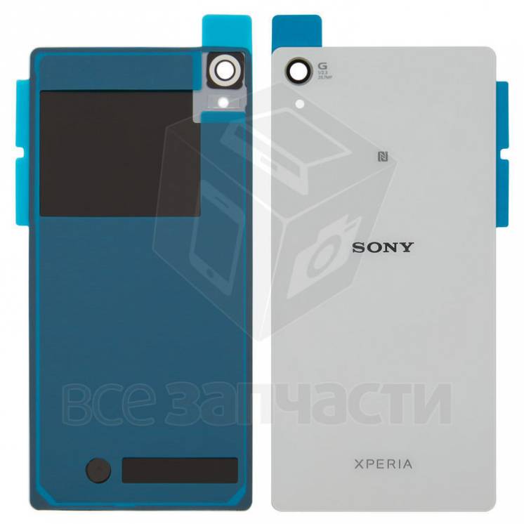 Задняя панель корпуса  Sony D6502 Xperia Z2, D6503 Xperia Z2, белая