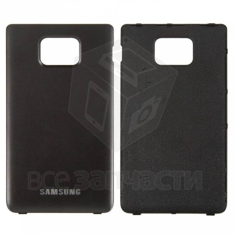 Задняя крышка батареи для  телефона Samsung I9100 Galaxy S2, черная
