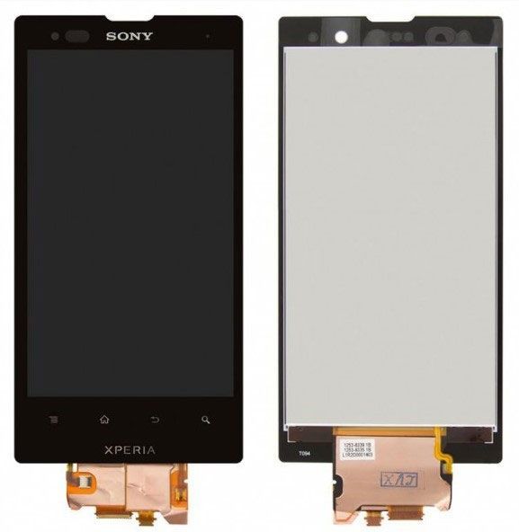 Sony LT28h Xperia Ion модуль дисплей с тачскрином черный