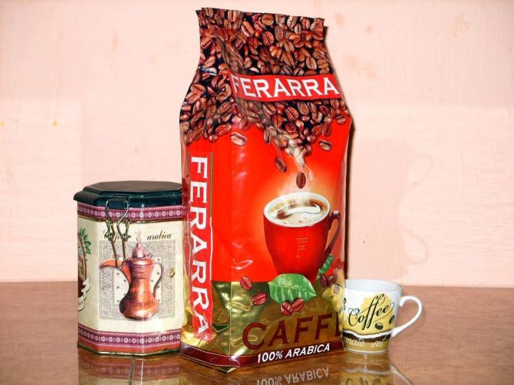 Кофе FERARRA (зерно 1кг) Арабика 100%!