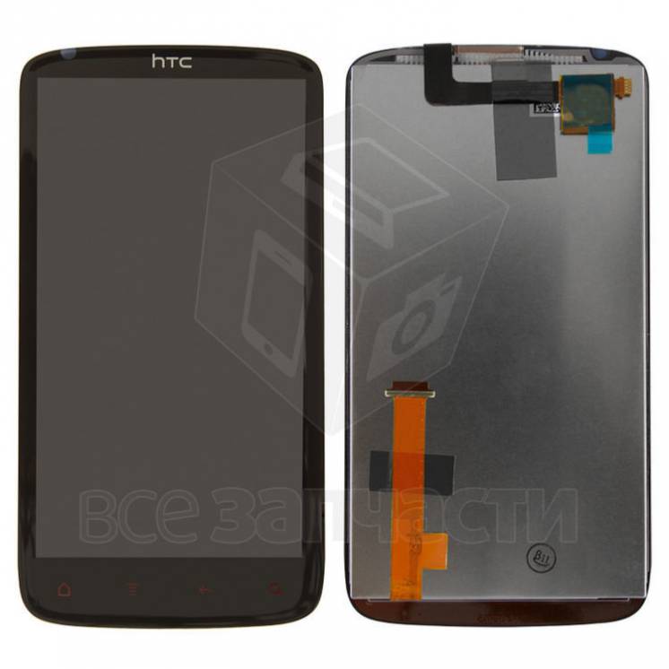 Дисплей для телефонов HTC G18, Z715e Sensation XE,с сенсорным экраном