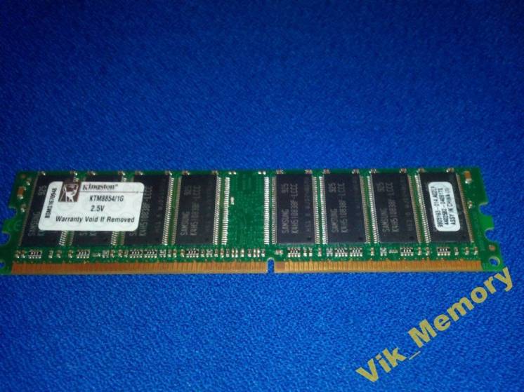 Память Ddr1 1Gb PC3200 400Mhz IntelAMD Memory Ram Ddr