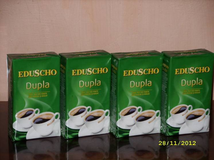 Кофе молотый Eduscho Dupla (4х250гр)