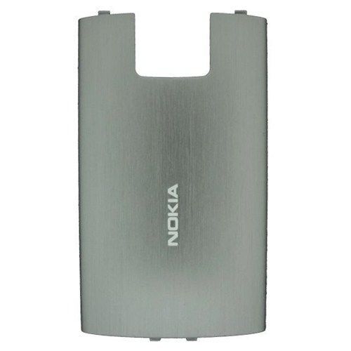 Крышка батареи серебро, для телефона Nokia X2-00 (оригинал)
