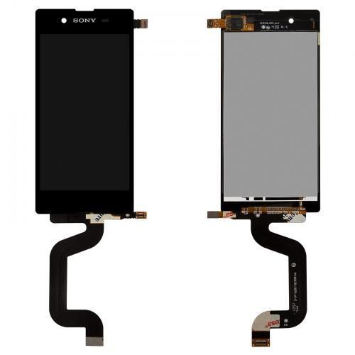Sony D2203 Xperia E3 модуль дисплей с тачскрином черный