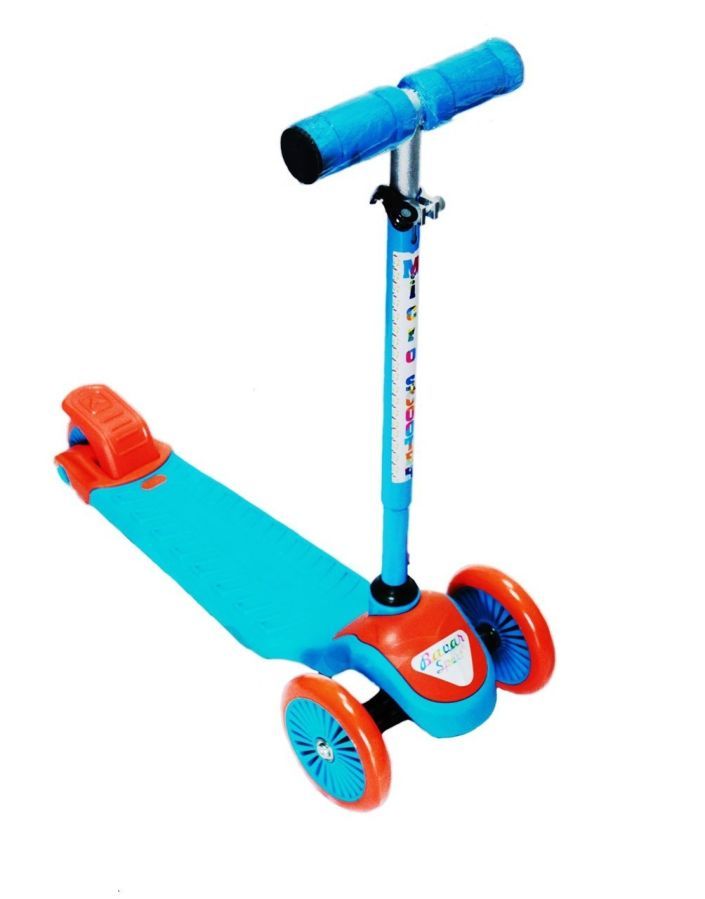 Самокат детский Scooter Bavar Micro 3 колеса голубой