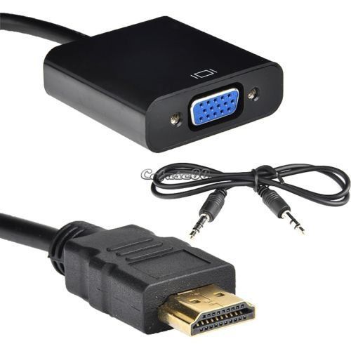Конвертер из HDMI (папа) в VGA RGB (мама) + Аудио