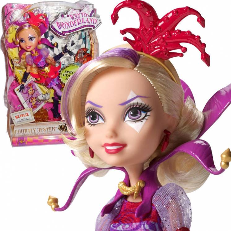 Кукла Mattel Ever After High Courtly Jester бесплатная доставка
