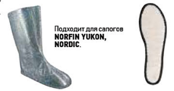 Вкладыши Norfin Protect Yukon; Nordic 13910-0 Размер-45.